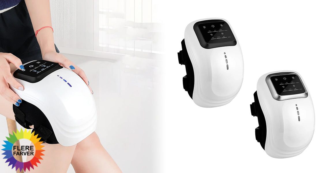 Smart Knæmassageapparat med Vibration og Lufttryk