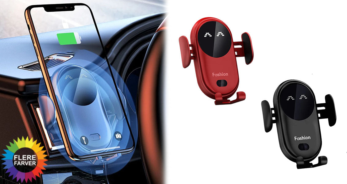 Smart Trådløs Opladningsholder til Bilen