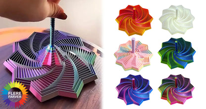 3D-printet Spinnende stjerne-fidget-legetøj