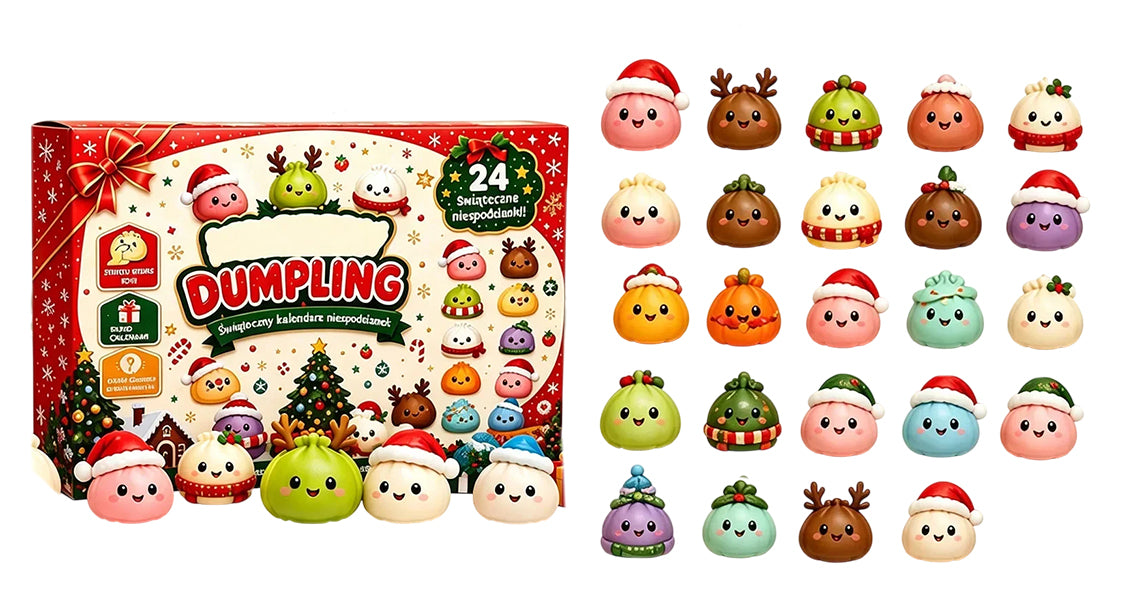Julekalender med Squishy-legetøj og 24 Overraskelser