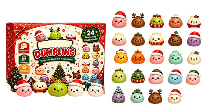 Julekalender med Squishy-legetøj og 24 Overraskelser
