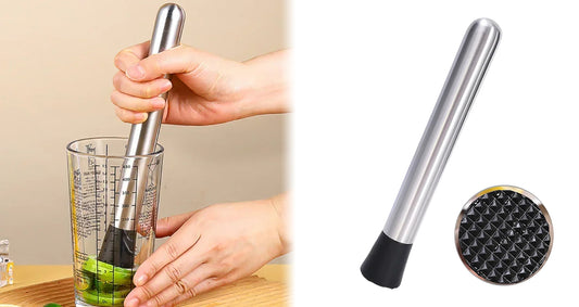 Multifunktionel Ismuddler i Rustfrit Stål