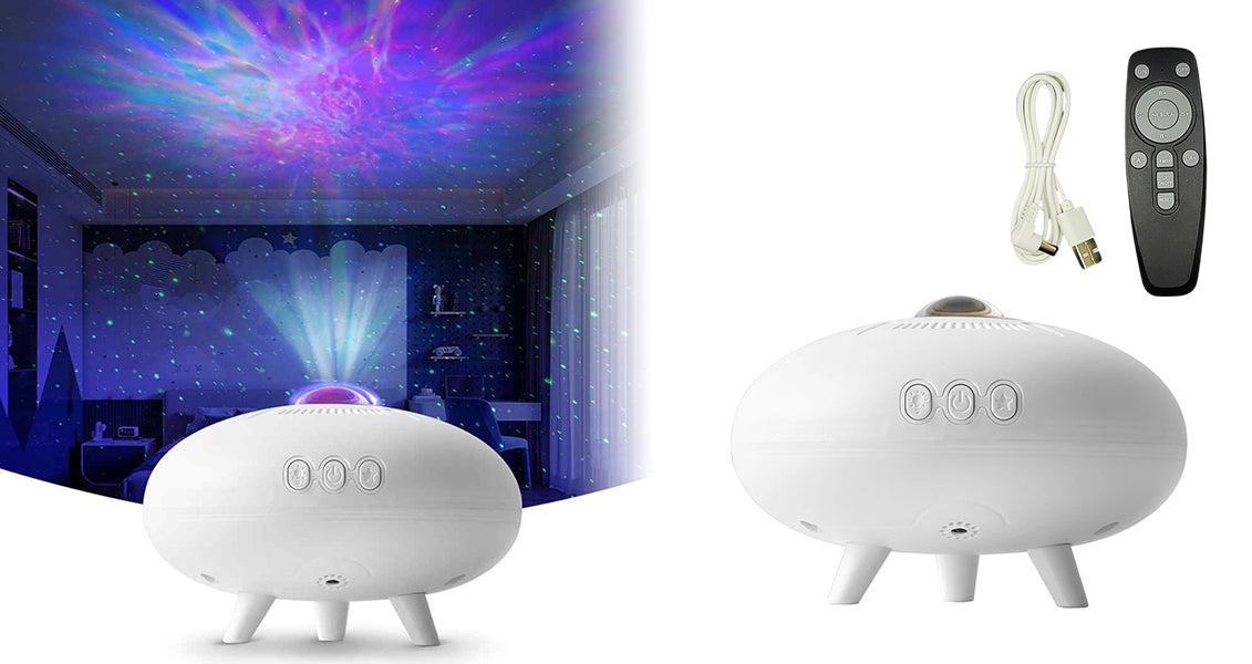 UFO Stjernehimmel LED Lampe