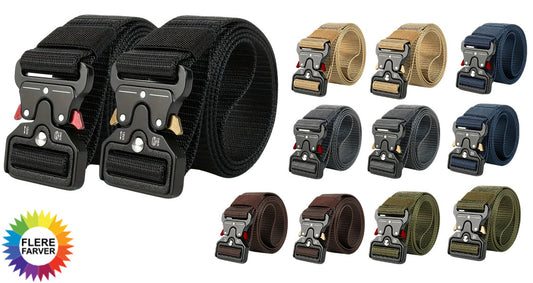 Taktisk Nylonbælte med Hurtigudløsningsspænde