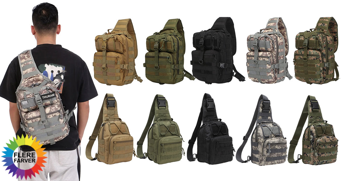 Vandtæt Taktisk Slynge-Rygsæk