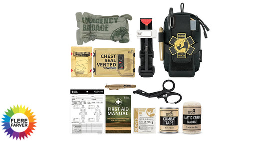 Taktisk EDC Overlevelses Trauma Kit