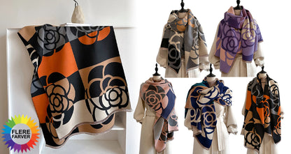 Tyk Varm Vintertørklæde til Kvinder