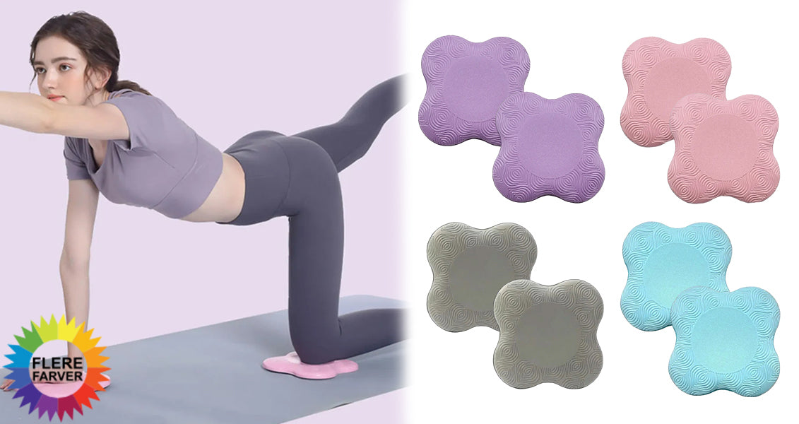 Tyk Yogaknæmåtte til Knæ og Albue