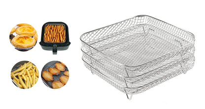 Trelags Airfryer Rist i Rustfrit Stål