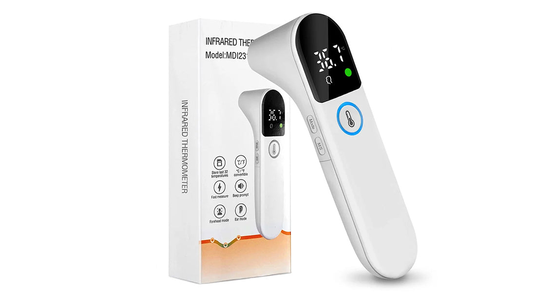 Kontaktfrit Infrarødt Termometer til Babyer og Voksne
