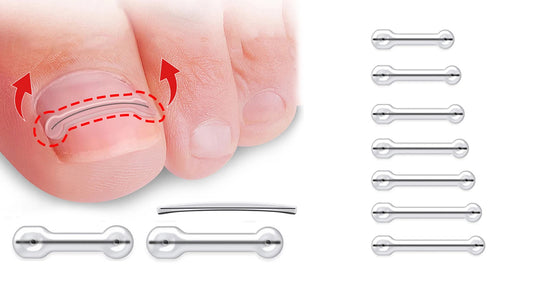 2 Stk. Nedgroet Tånegl Behandlingsplastre