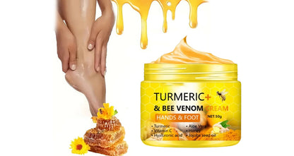 Gurkemeje & Bi-Venoms Fod- og Håndcreme 50g