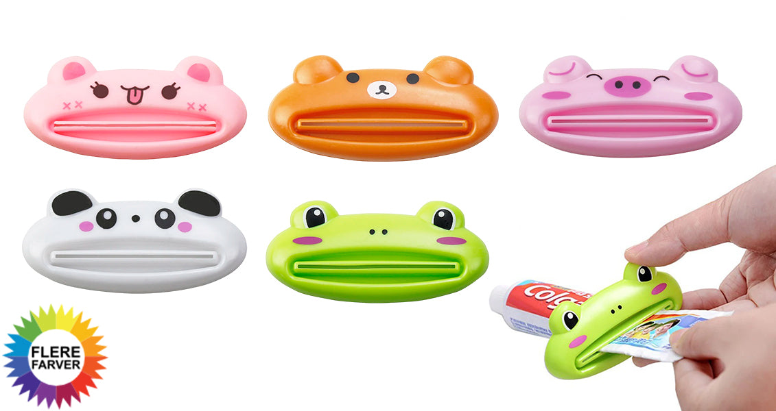 Tegneserie Dyr Tandpasta- og Kosmetikpresser