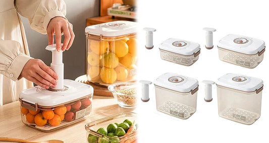 Vakuum Madopbevaringsboks med Pumpe