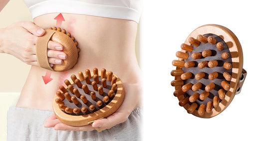 Træ Anti-Cellulite Kropsmassagebørste