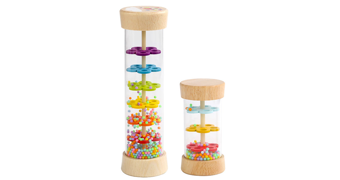 Træ Regnlyd Rystemusik Legetøj til Børn