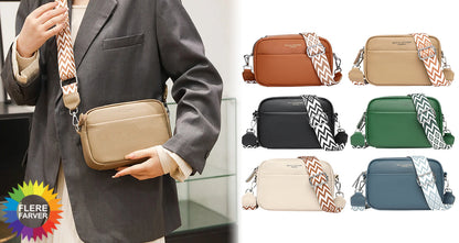 Dame Læder Crossbody Skuldertaske