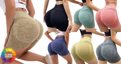 Højtaljede Træningsshorts til Kvinder