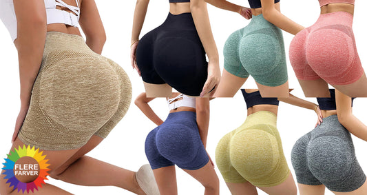 Højtaljede Træningsshorts til Kvinder