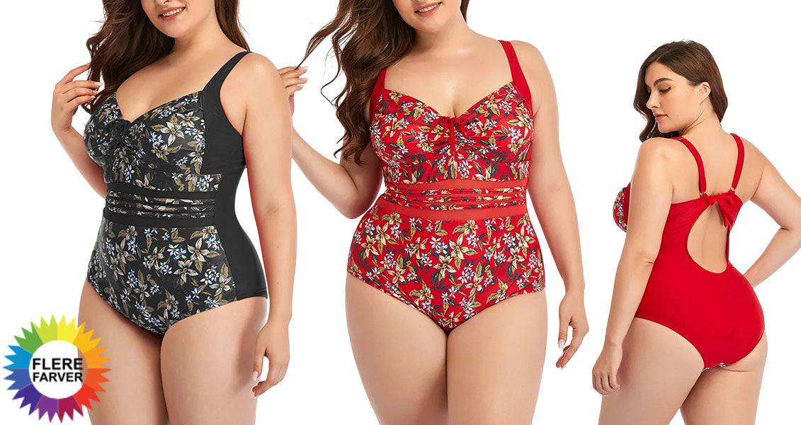 Plus Size Badedragt – Komfortabel Pasform