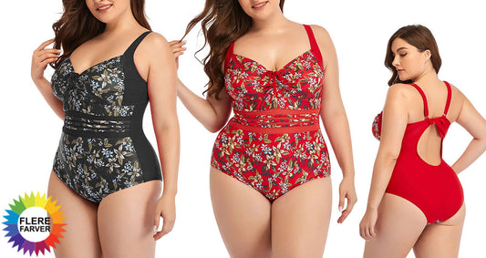Plus Size Badedragt – Komfortabel Pasform