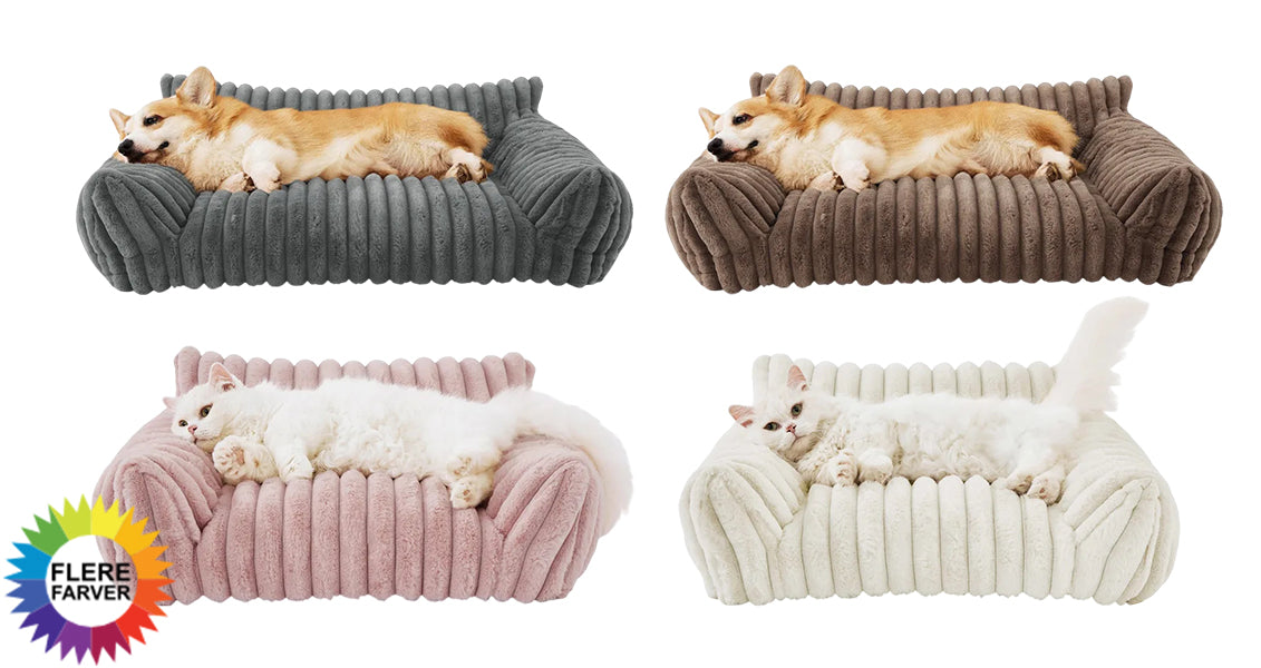 Varm Plys Vinterseng til Katte og Hunde