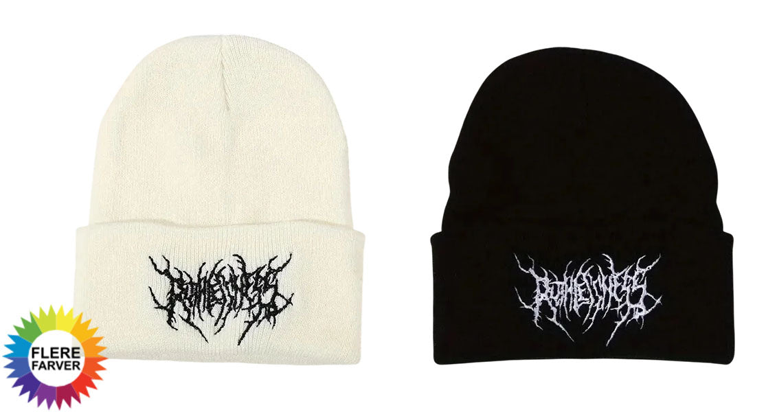 Unisex Vinterhue – Gotisk Strikdesign