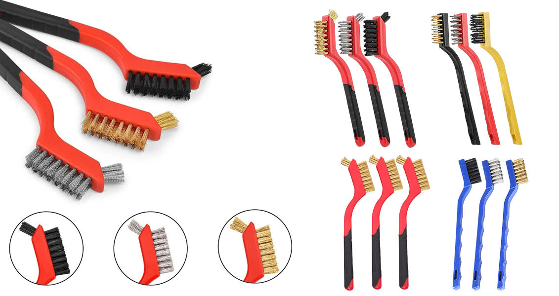 Rengøringsbørstesæt til Køkken og Grill
