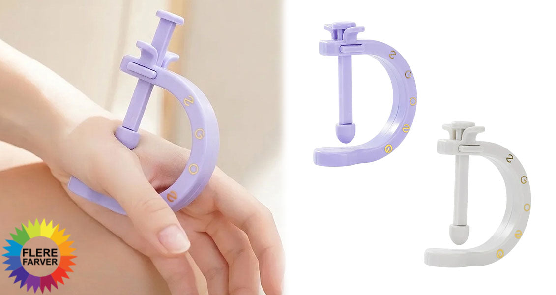 Bærbar Akupressur Fingermassager