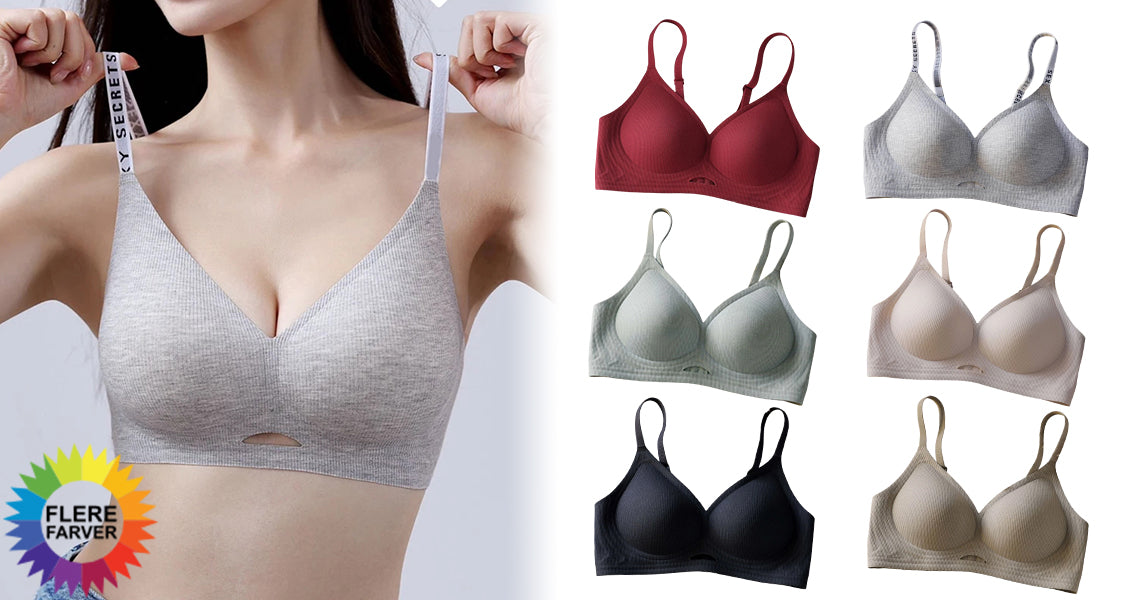 Sømløs Bøjlefri Push-Up BH