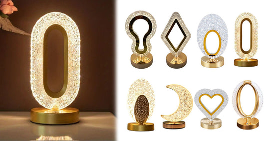 Genopladelig Trådløs LED Sengelampe med Stemningslys