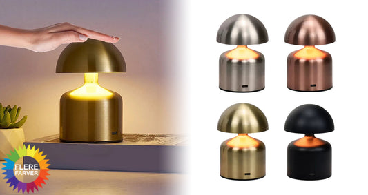 Trådløs LED Touch Bordlampe med Dæmpning