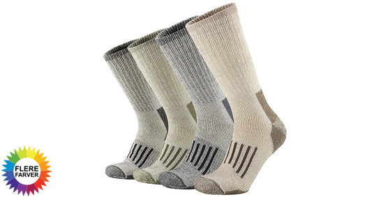 Varme Vandresokker i Merinould til Mænd og Kvinder