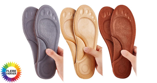 Varme 4D Massage Løbesko Indlægssåler