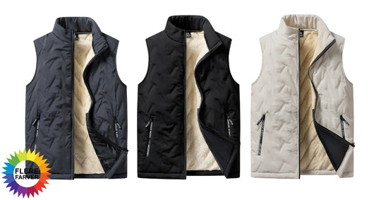 Varm Bomuldsvest til Mænd