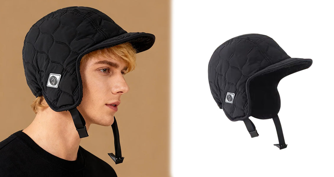 Varm Vendbar Vinterhue med Øreklapper