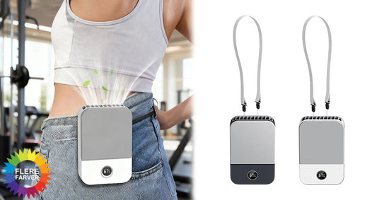 Bærbar Talje- og Nakkeventilator USB-luftkøler