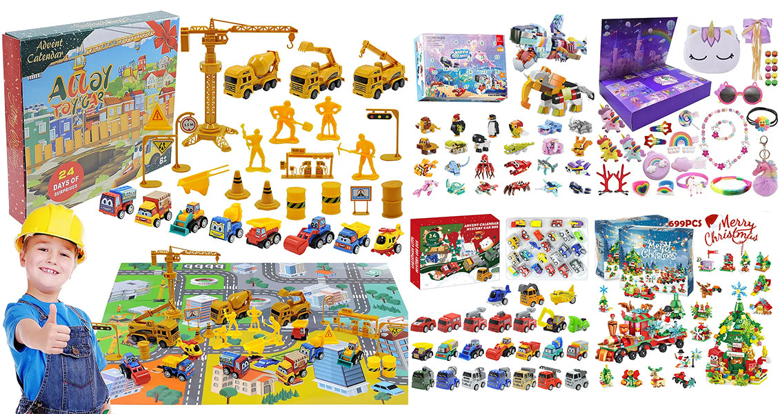 Adventskalender Gaveæske med Legetøj