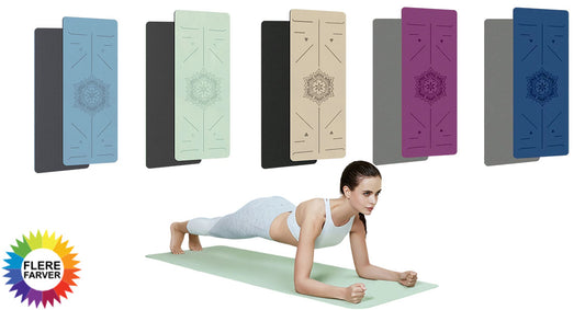 Miljøvenlig Skridsikker Yogamåtte til Hjemmetræning