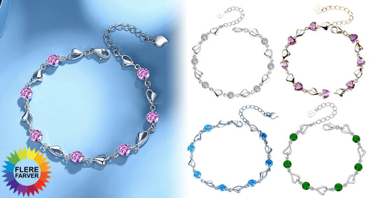 Zirkon Krystal Armbånd til Kvinder