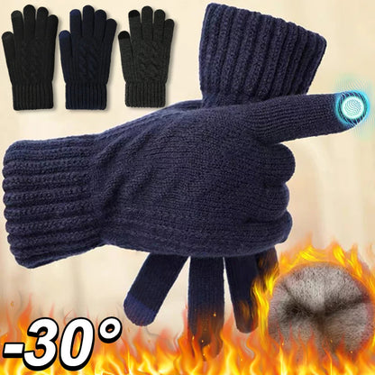 Varme Vinter Fleece Touchscreen Handsker