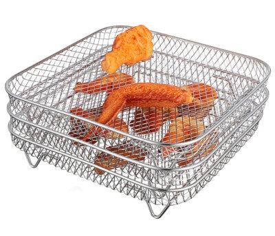 Trelags Airfryer Rist i Rustfrit Stål