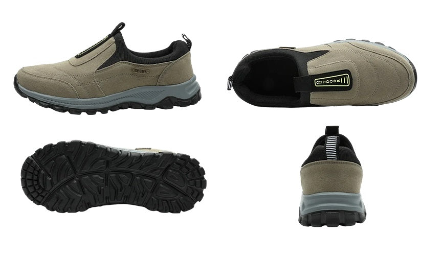 Slip-on Sko til Mænd - Velegnet til Vandreture eller Gåture