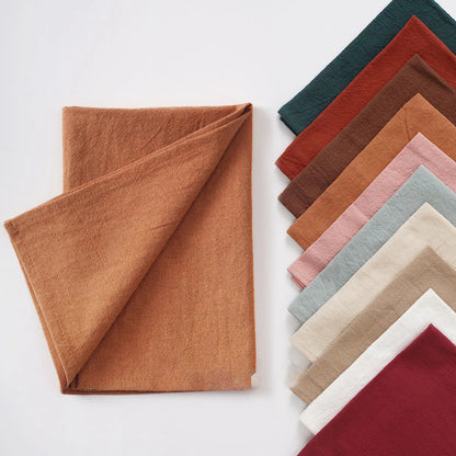 24 stk. Bomuldsservietter – 40x40 cm Vaskbare Genanvendelige