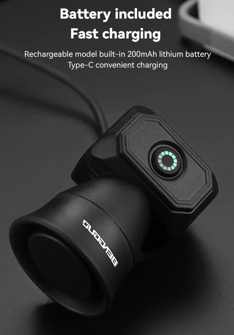 USB-Opladelig Elektronisk Cykelhorn