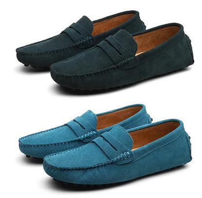 Lette og Behagelige Ruskindsloafers til Mænd –  (Str. 38–43)