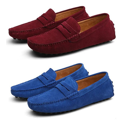 Lette og Behagelige Ruskindsloafers til Mænd –  (Str. 38–43)