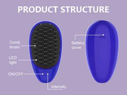 Elektrisk Kam-Massager med Lysterapi