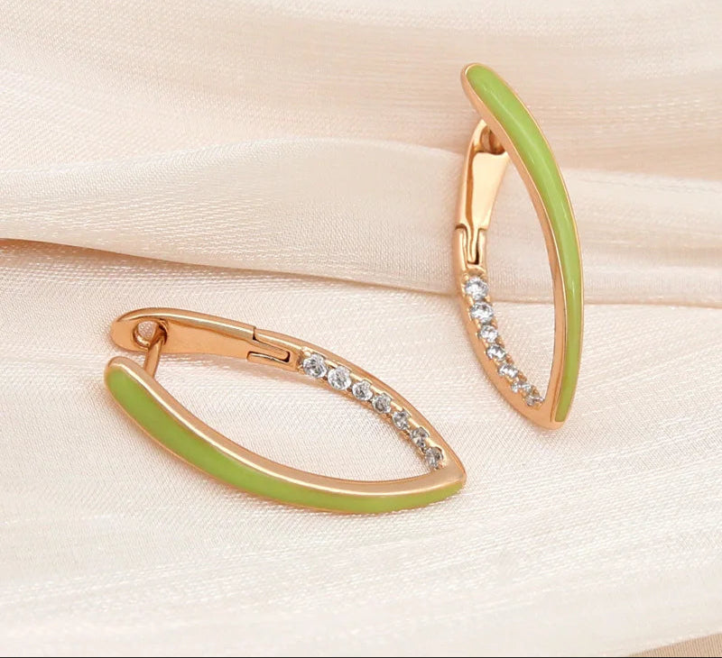 Emaljeøreringe til Kvinder