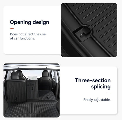 Tesla Model 3/Y Vandtæt TPE Bagagerumsmåtte